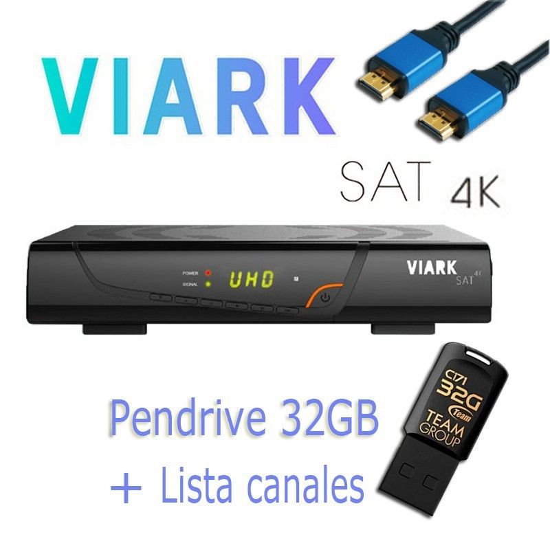 VIARK SAT 4K  ElectrónicaDelHogar.com
