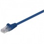 Latiguillo Cat 5e UTP 0,25mts. Azul