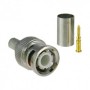 Conector BNC macho para crimpar RG59