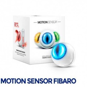 Fibaro Motion Sensor ZWAVE con detección de movimiento, regulación de temperatura y luminosidad
