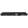 Routerboard 1 Core a 600Mhz, 128MB RAM, x5 puertos Gb, x5 10/100 y x1SFP. Level 5 para RACK