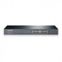 Switch de 16 puertos Gigabit, carcasa de metal. Rack