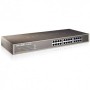 Switch de 24 puertos Gigabit, para Rack 19", carcasa de metal