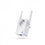 Repetidor WIFI 2.4Ghz con enchufe adicional, 300Mbps, 20dBm (100mW), puerto RJ45, x2 antenas externas