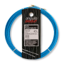 Guía pasa cables 22 metros y 4,5mm. Poliéster triple trenzado. Color azul