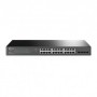 Switch Gestionable de 24 puertos 10/100/1000 PoE+  + 4 puertos SFP ,para rack 19"