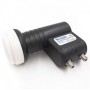 Lnb Twin para dos receptores, 65dB, 0.1dB ruido.