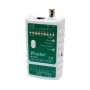 Mini tester de redes CAT5/6 con LEDS, hasta 300mts