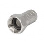 Conector F rosca 7mm