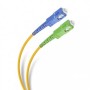 Latiguillo de fibra SC/APC - SC/UPC 3mm, G657A2 monomodo, 2mts,color amarillo