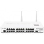 Cloud Router Swtich WIFI (2.4Ghz), 800mW, x24 Gb, x1 SFP, 4dBi, RouterOS. L5.