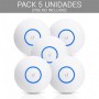 PACK 5 AP High Density, AC 2.4/5Ghz, 25dBm, x4 antenas de 3.4dBi, MIMO 4x4. Wave 2