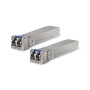 Pack 2 SFP single monomodo, 10 Gbp+. Necesita 2 Fibras (x1 RX y x1 TX). Hasta 10Km