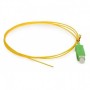 Pigtail SC/APC 0.9mm, Monomodo, LSZH, 1.5mts, Color amarillo, Easy strip