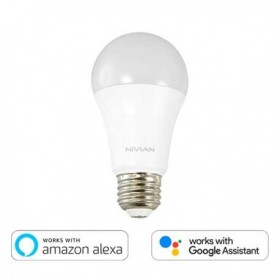 Bombilla inteligente RGB 8W E27, Wifi 2.4Ghz