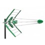 Antena UHF pasiva. 17dB. C48. D/A 20dB. Verde