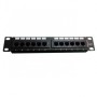 Patch Panel 10" x12 CAT6 UTP