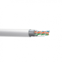 Cable CAT5e FTP, Cobre, CPR-FCA, Polietileno (exterior), blanco. Bobina 305mts