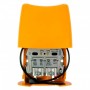 Amplificador de mástil 5G, 3 Entradas. UHF / FM / Mezcla SAT, 28dB, ajustable 15dB,108/106dBuV