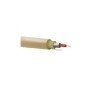 Cable 1F G657A2, monomodo, CPR-FCA, Fujikura, PE color marfil, para interior y exterior (Uv negro), armada, con aramidas.