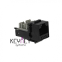 Keystone CAT6A UTP 180º, toolless (sin herramientas)