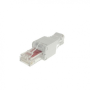 Conector CAT6 UTP macho. Montaje sin herramienta