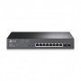 Switch Gestionable de 8 puertos 10/100/1000 PoE+  + 2 puertos SFP. Para rack