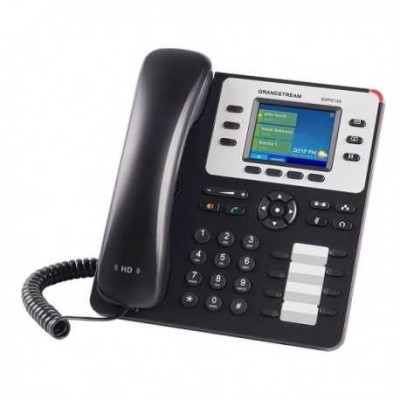 GXP2130 V2 Teléfono IP de sobremesa o mural, de 3 Líneas SIP, 4 teclas programables. 7 teclas de función especiales