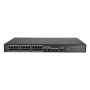 Switch de 24 puertos Gigabit POE 240W + x4 UPLINK Combo 10/100/1000. Hasta 250 metros