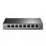 Switch Gestionable Easysmart de 8 puertos Gigabit, carcasa metal