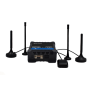 Router 4G 2,4Ghz 150mbps, x4 puerto 10/100, x3 entrada, 3x salida digital +RS232 + RS485,  x2 antenas (3dBi). Industrial