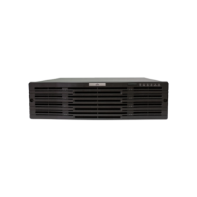 NVR 128ch IP hasta 12Mpx, 512Mbps, H.265+, 16 HDD. RAID