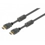 Cable HDMI 5 metros 2.0b, compatible 4K a 60Hz, Hi-Speed Ether, M-M con ferritas.