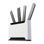 Router WIFI 5G ax 2.4/5Ghz, x5 10/100/100, 4 Core, 26dBm (500mW), dos antenas externas LTE/5G desmontables 3/4dBi