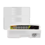 Switch PoE exterior 16 puertos PoE + 2 Uplink RJ45 + 1 SFP