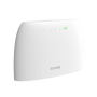 Router WIFI 4G 2.4Ghz, N 300mbps, x2 10/100, 20dBm (100mW), Ranura para SIM, x2 Antenas Internas y x2 4G LTE internas