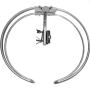 Antena FM circular omnidireccional con conector F. Ganancia 1dB.