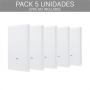 PACK 5 AP AC 2.4/5Ghz, MESH, 22dBm, x3 antenas de 8dBi, 3x3 MIMO. El pack no incluye POE