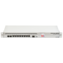 Cloud Core de 9 núcleos, 1,2 Ghz, 2Gb RAM, x8 Gb, x1 combo (SFP/RJ45), x1 SFP+, RouterOS, L6. Rack