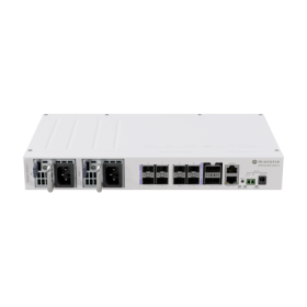 Cloud Router Switch, 1 Core, 650Mhz, 128Mb RAM, x1 RJ45, x8 SFP28 25Gb, x2 QSFP28 100Gb, RouterOS. L5