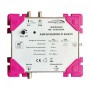 Amplificador FI + Mezcla de TDT, 35-40dB, 118dBu nivel de salida, Conector F. 2E (Terr/Sat) y 1S