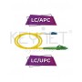 Latiguillos LC/APC - LC/UPC, G657A2, SM, 3mm, LSZH-FR, 1mts