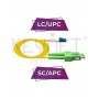 Latiguillo duplex LC/UPC - SC/APC, G657A2, SM, 3mm, LSZH-FR, 20mts