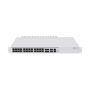 Cloud Router Switch 650Mhz, 128Mb, x20 2.5Gb, x2 QSFP, x4 Combo 10G Ethernet/ SFP+ ports, RouterOS / SwitchOS, Level 6