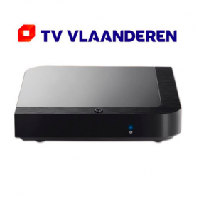 Receptor SAT (S2)+ Tarjeta Vlaanderen, FULL HD, H.265, Wifi integrado y PVR