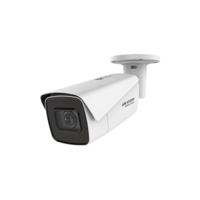 Cámara IP bullet, 8MPx, IR 50mts, 2.8-12mm, H.265+, PoE802.3af.  IP67