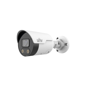 Cámara IP bullet, 4Mpx, IR 30mts, 1/3", 2.8mm. IP67, IA, micrófono integrado