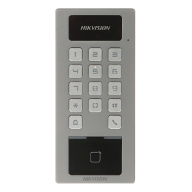 Control de accesos de superficie, IP65, IK09, para supervisión vía smartphone. Lector Mifare y teclado. Unifamiliar.