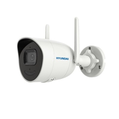 Cámara IP Wifi bullet, 4MPx, IR 30mts, 2.8mm, H.265/H264 Audio, WiFi IEEE802.11 b/g/n. IP66