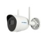 Cámara IP Wifi bullet, 4MPx, IR 30mts, 2.8mm, H.265/H264 Audio, WiFi IEEE802.11 b/g/n. IP66